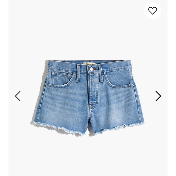 NWT Denim Shorts Dunwoody Wash Madewell AJ252 jean - Picture 5 of 5